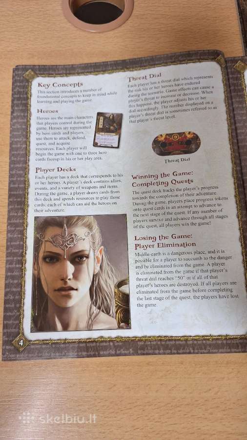 The Lord of the Rings The Card Game stalo žaidimas - nuotraukos Nr. 6