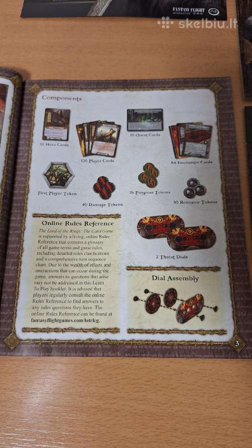 The Lord of the Rings The Card Game stalo žaidimas - nuotraukos Nr. 8