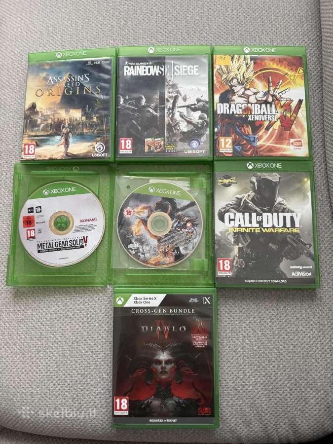 Xbox one zaidimai