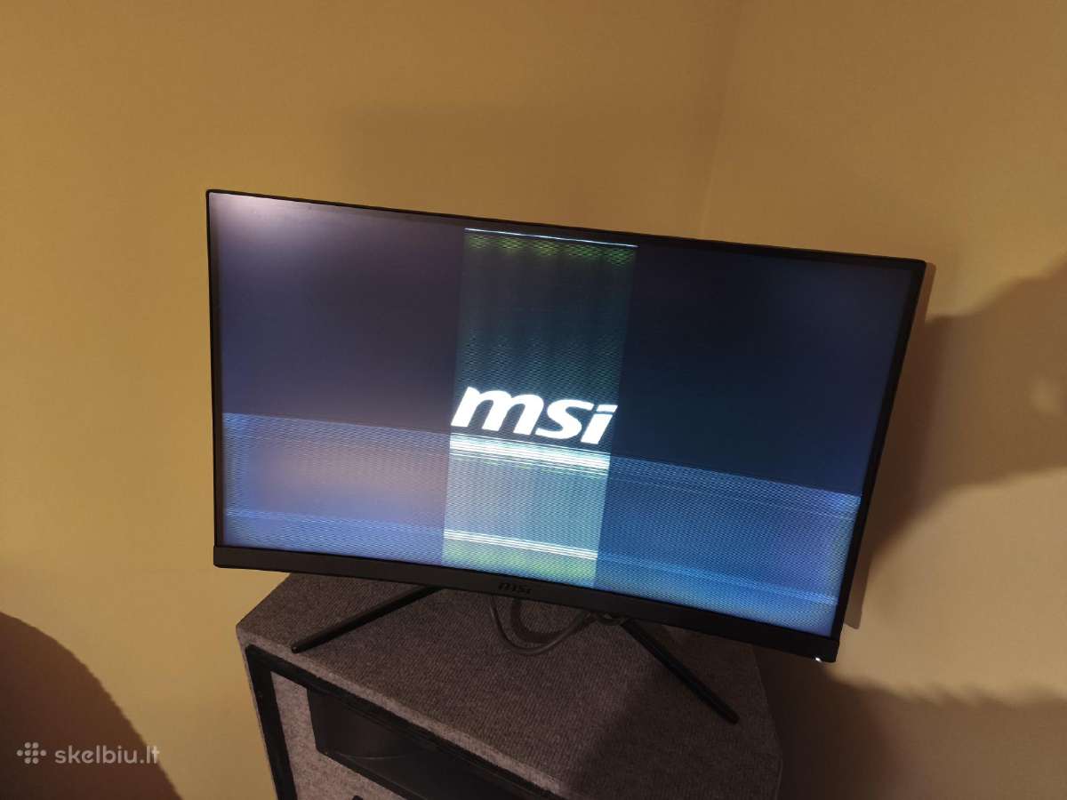 Monitorius Msi G271cqp 27" Gaming 165hz lenktas - nuotraukos Nr. 3