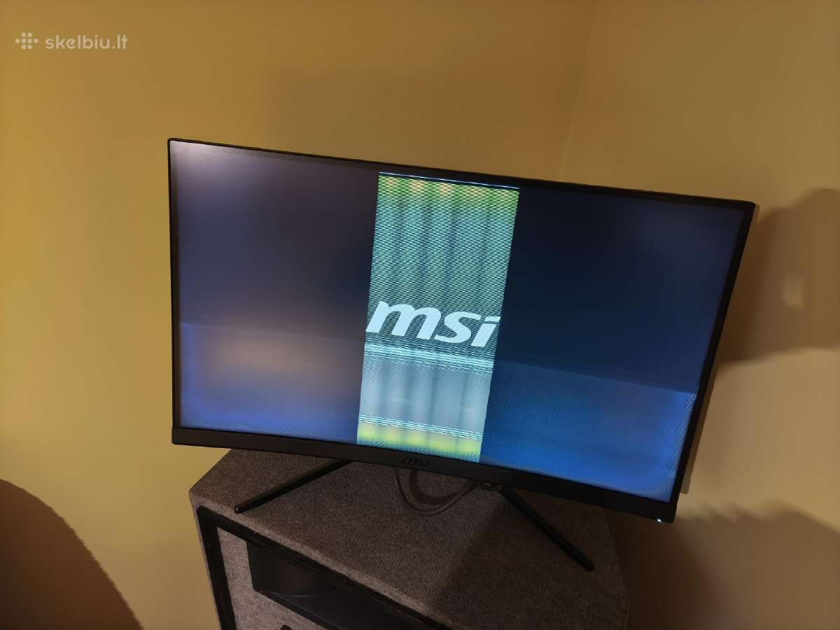 Monitorius Msi G271cqp 27" Gaming 165hz lenktas - nuotraukos Nr. 4
