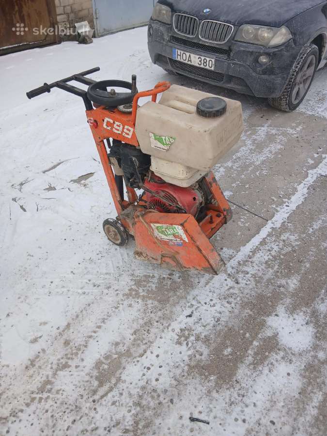 Clipper C99 betono pjaustyklė - nuotraukos Nr. 3