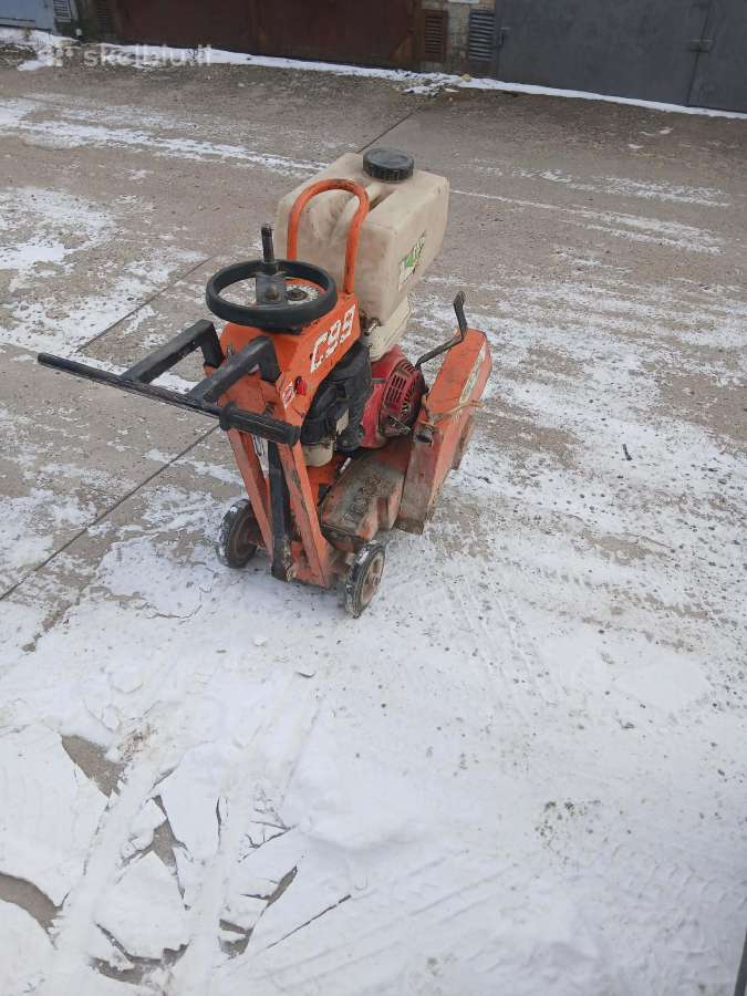 Clipper C99 betono pjaustyklė - nuotraukos Nr. 4