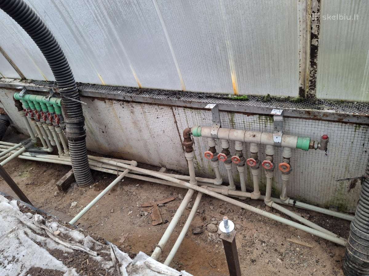 Šildymo sistema 150-200 kv.m. gamybinėms patalpoms