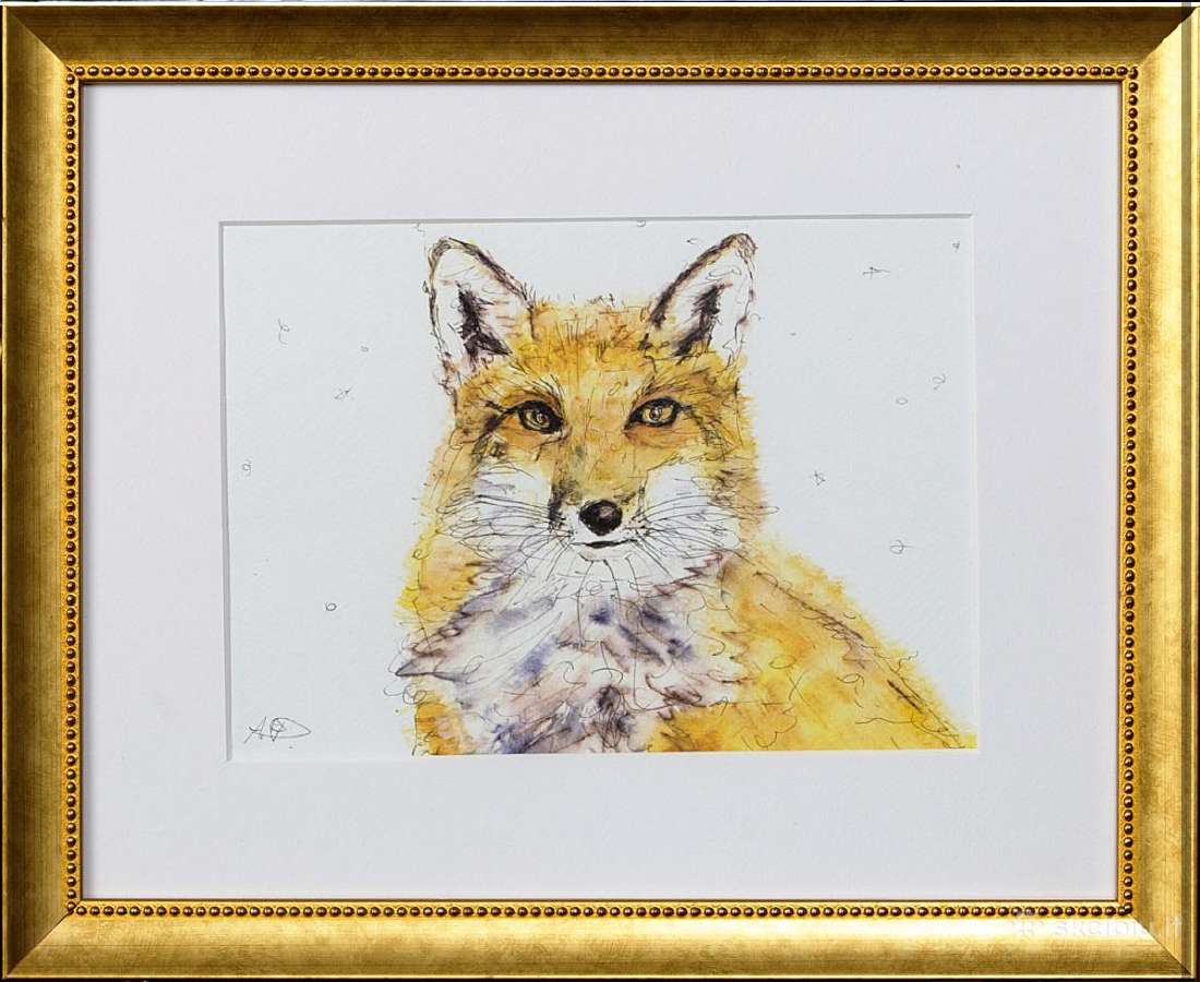 Grafika, akvarelė,tapyba. - nuotraukos Nr. 5