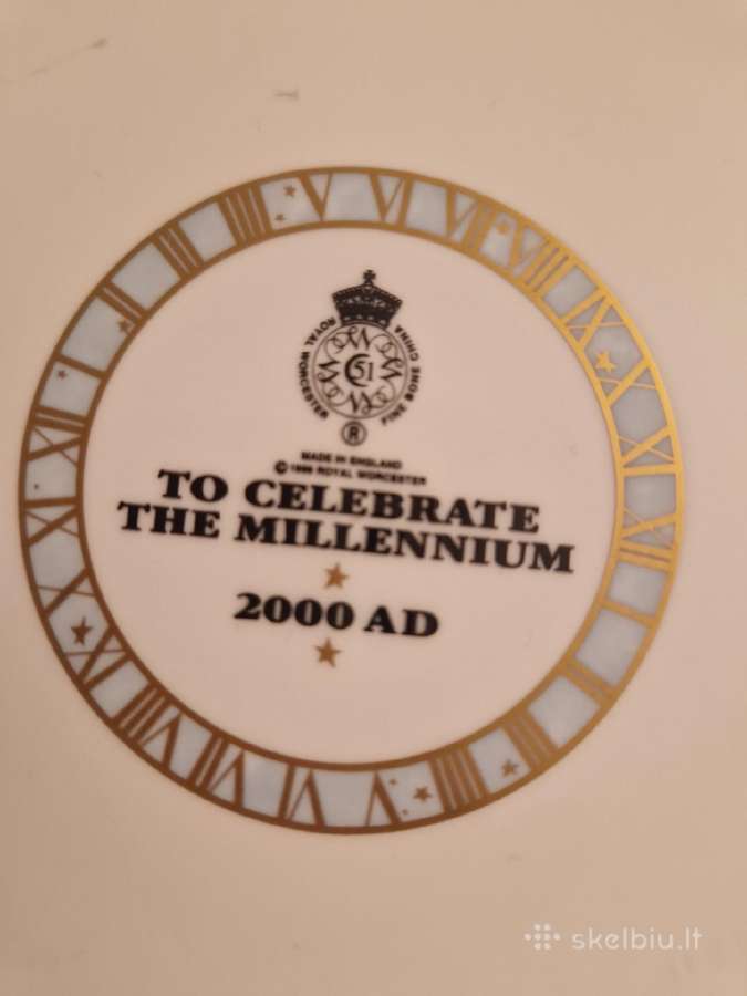Royal Worcester lėkštė - nuotraukos Nr. 8