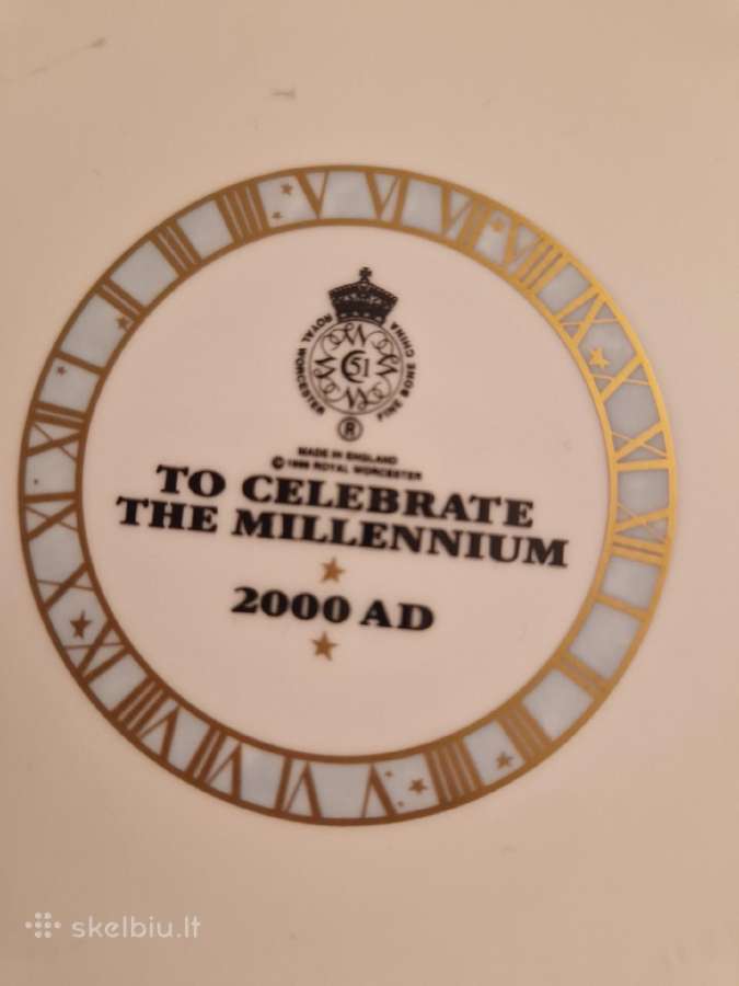 Royal Worcester lėkštė - nuotraukos Nr. 8