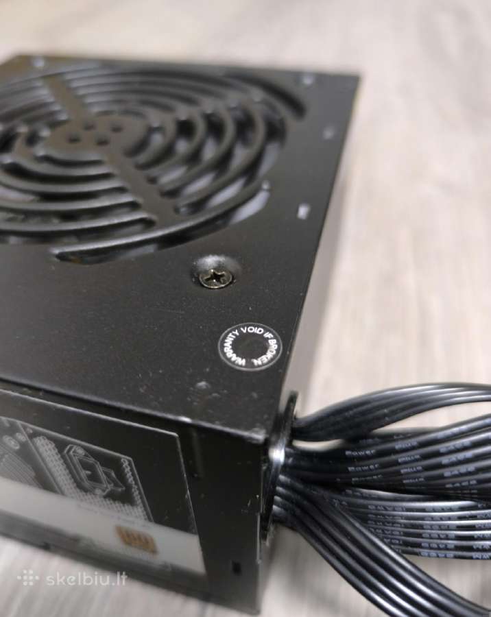 Maitinimo blokas Deepcool Da600n bronze+80 Atx - nuotraukos Nr. 3