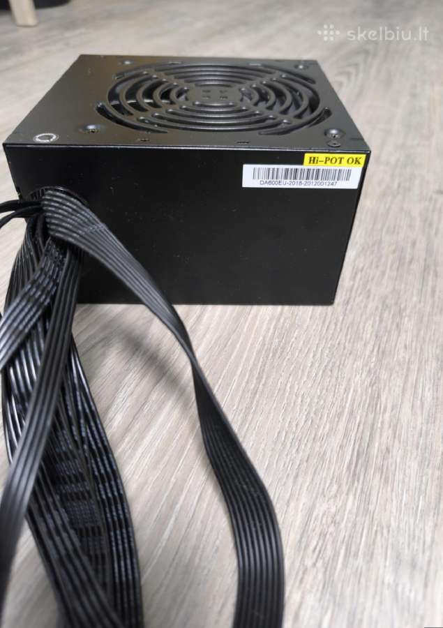 Maitinimo blokas Deepcool Da600n bronze+80 Atx - nuotraukos Nr. 6