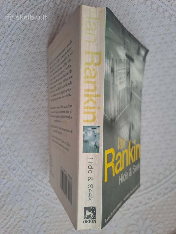 Ian Rankin Hide & Seek knyga anglų kalba - nuotraukos Nr. 3