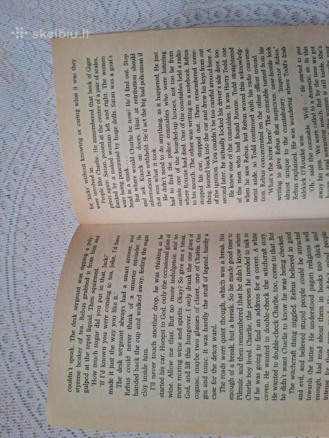 Ian Rankin Hide & Seek knyga anglų kalba - nuotraukos Nr. 4