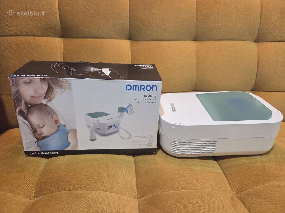 Omron Duobaby - inhaliatorius kūdikiams + aspirato - nuotraukos Nr. 2