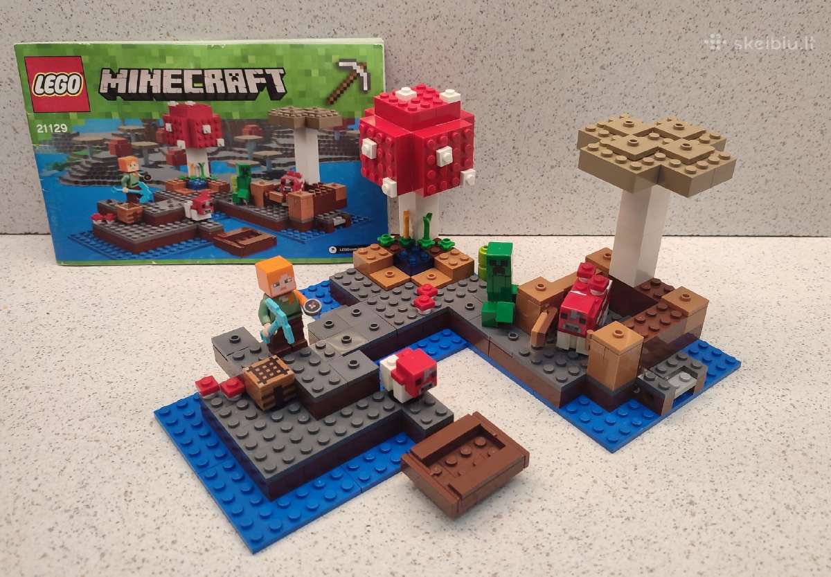 Lego Minecraft 21129 Grybų sala