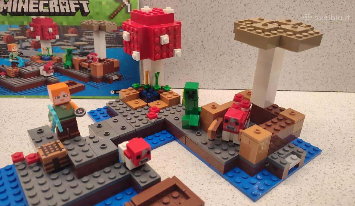 Lego Minecraft 21129 Grybų sala - nuotraukos Nr. 2