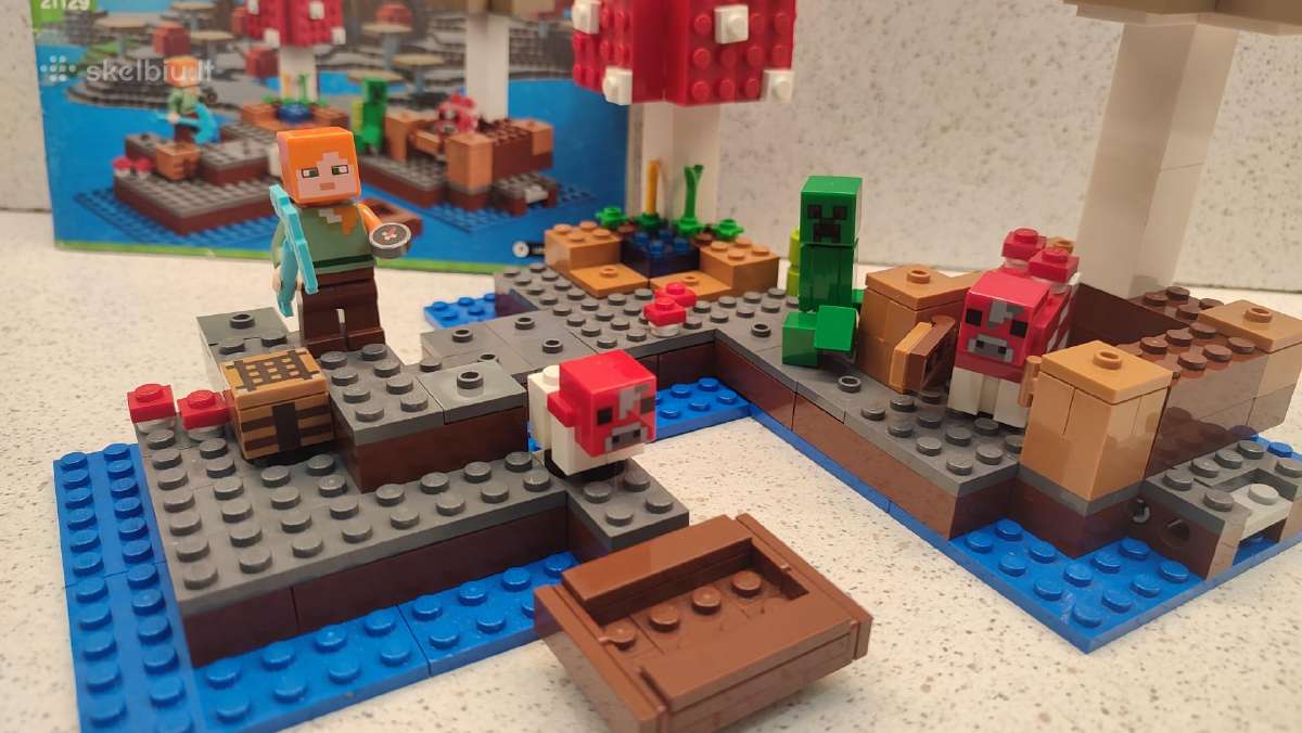 Lego Minecraft 21129 Grybų sala - nuotraukos Nr. 4