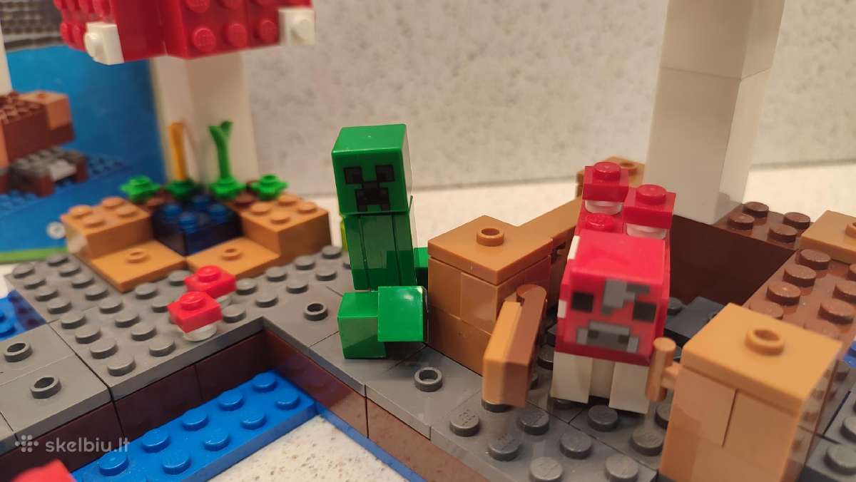 Lego Minecraft 21129 Grybų sala - nuotraukos Nr. 6