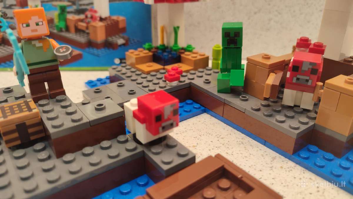Lego Minecraft 21129 Grybų sala - nuotraukos Nr. 7