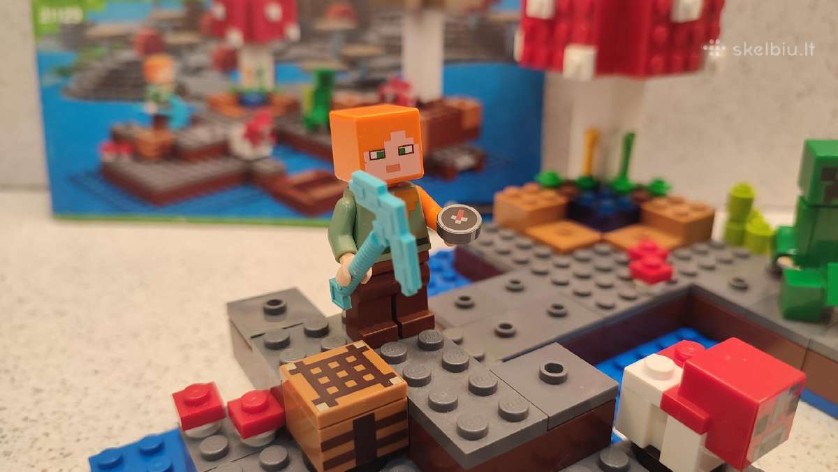 Lego Minecraft 21129 Grybų sala - nuotraukos Nr. 8