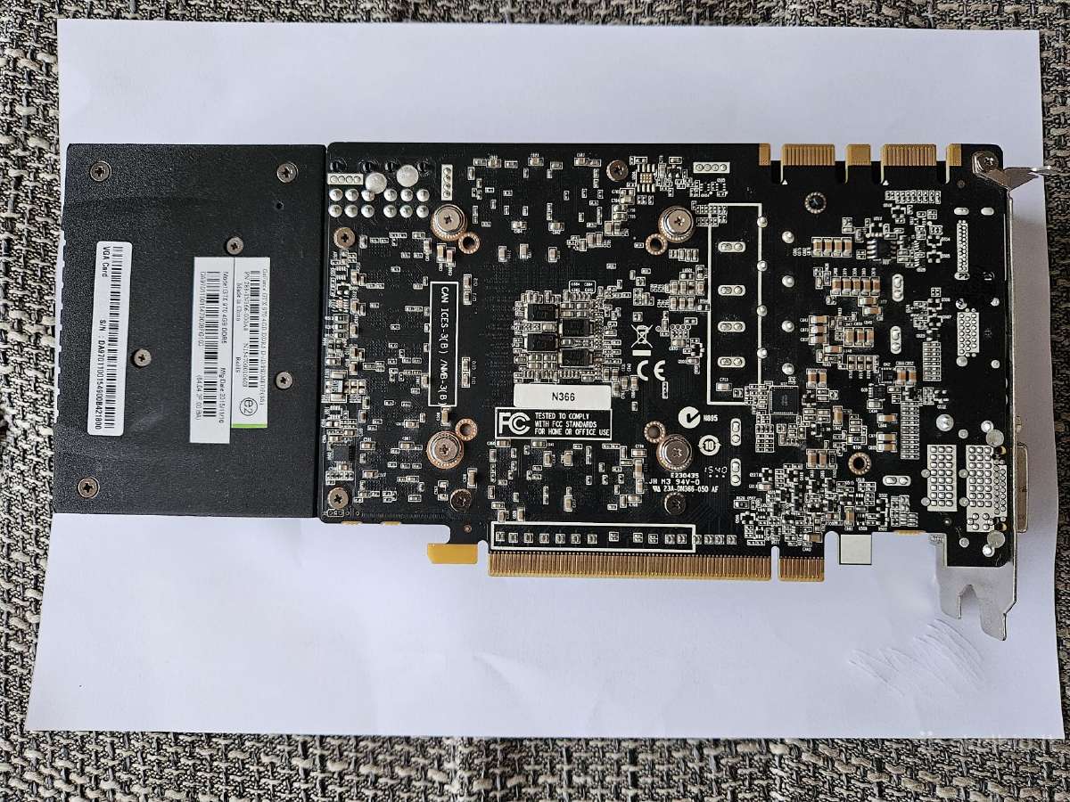 Nvidia Geforce Gtx 970 4gb Gddr5 (Blower versija) - nuotraukos Nr. 2