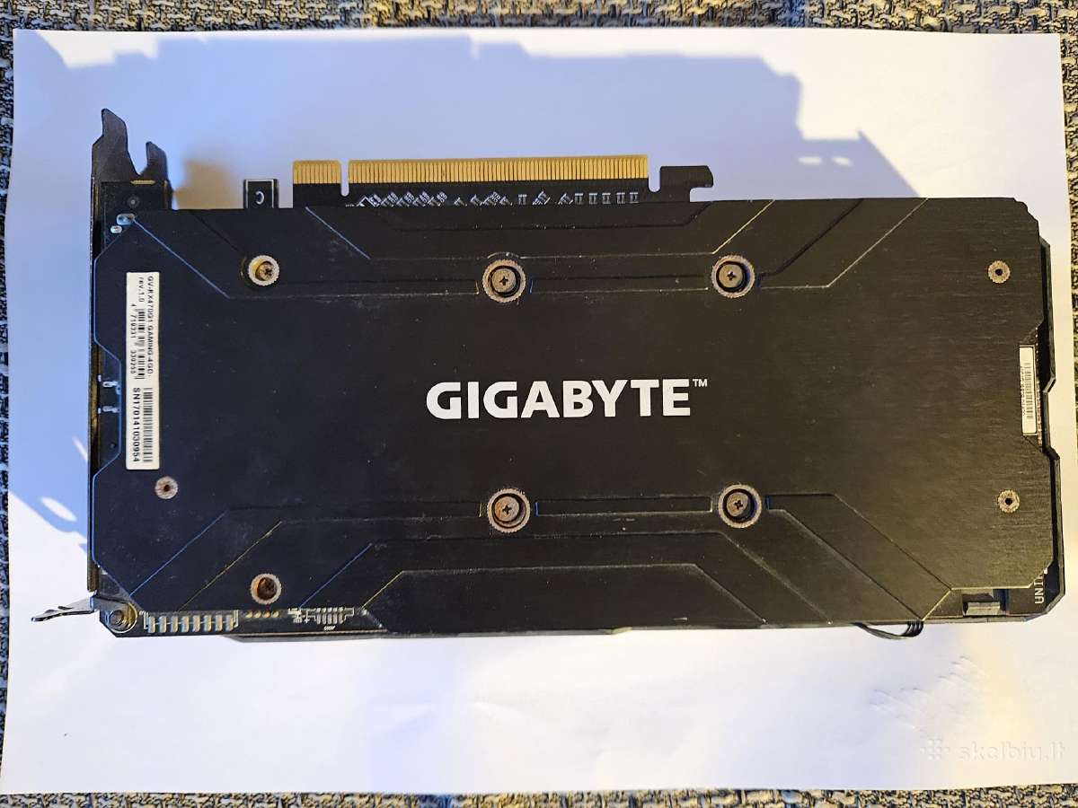 Gigabyte Rx 470 4gb G1 Gaming - nuotraukos Nr. 2