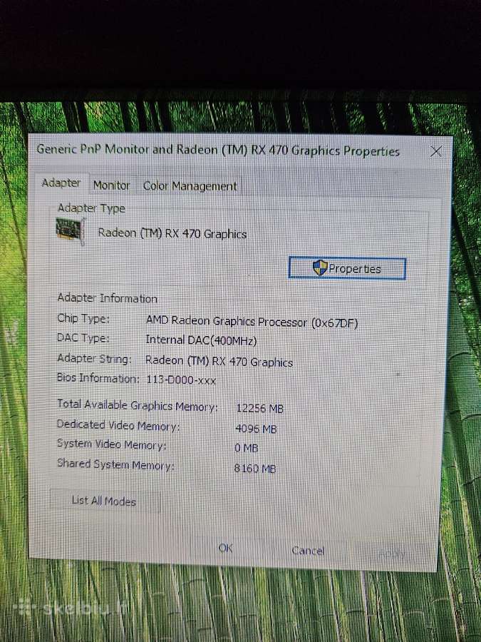 Gigabyte Rx 470 4gb G1 Gaming - nuotraukos Nr. 7