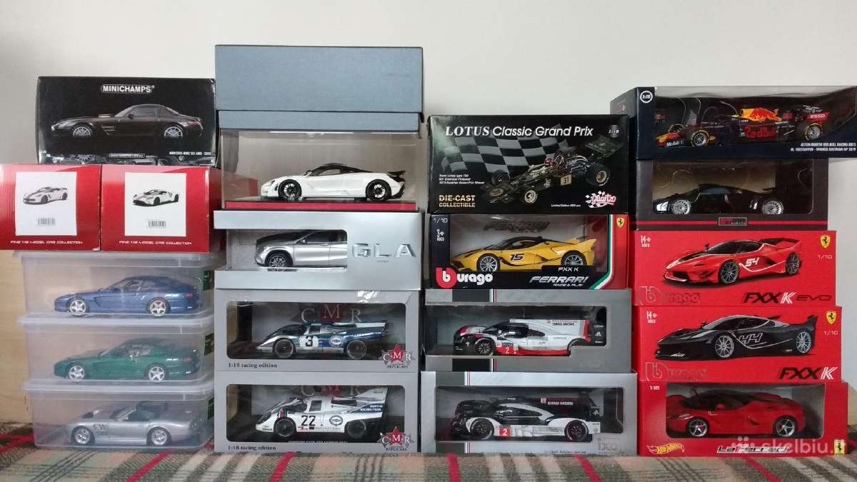 1:18 Modeliai