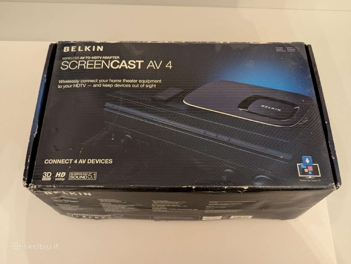 Belkin Screencast AV 4 Wireless AV-to-hdtv Adapter