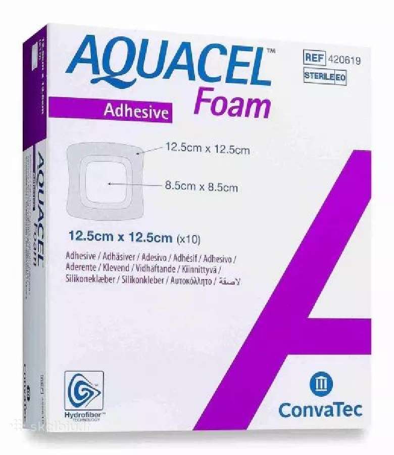 Lipnus tvarstis Aquacel Foam 14vnt