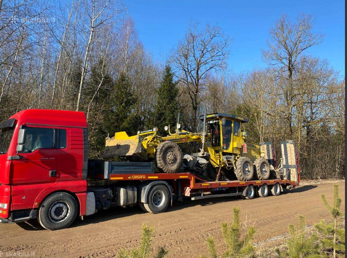 Sniego valymas,greiderio nuoma, transporto nuoma - nuotraukos Nr. 9