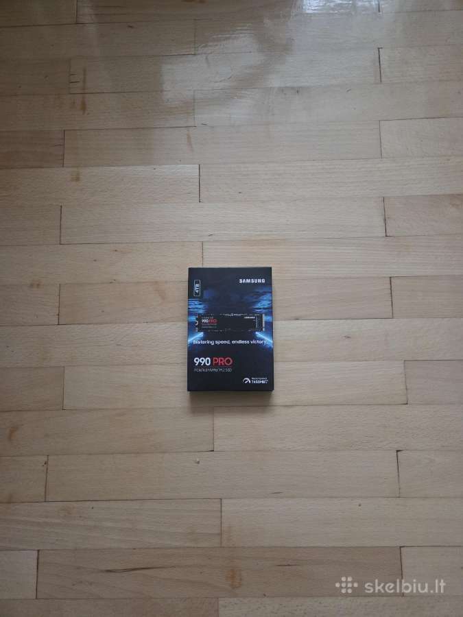 Parduodu 4tb Samsung 990 Pro M2 SSD