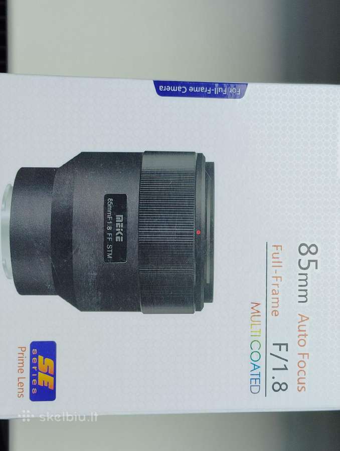 Objektyvas Meike 85mm F1.8 Auto Focus Dc Fuji sist