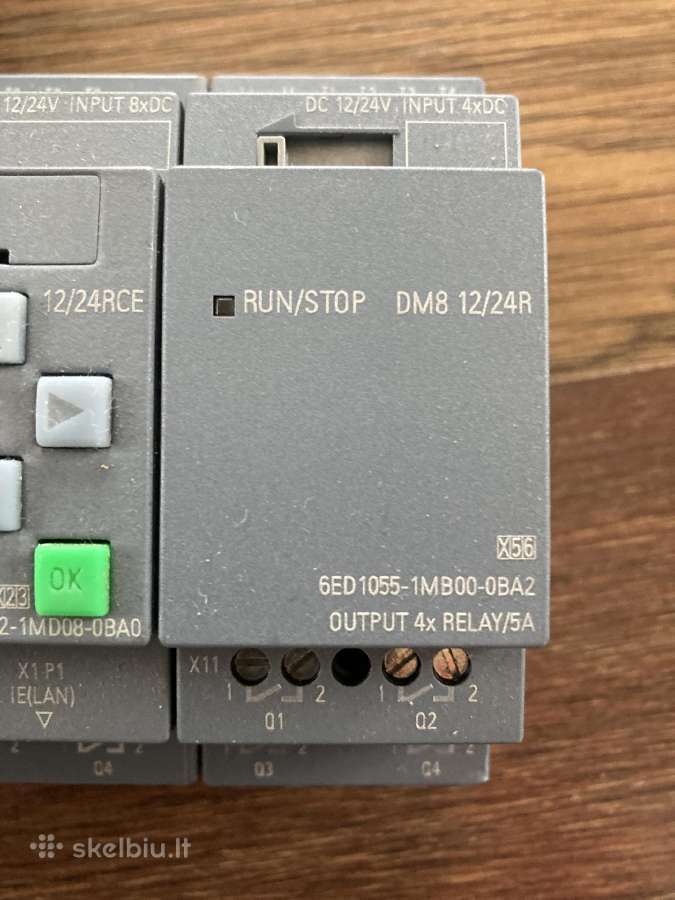 Siemens valdiklis su išplėtimo moduliu - nuotraukos Nr. 2