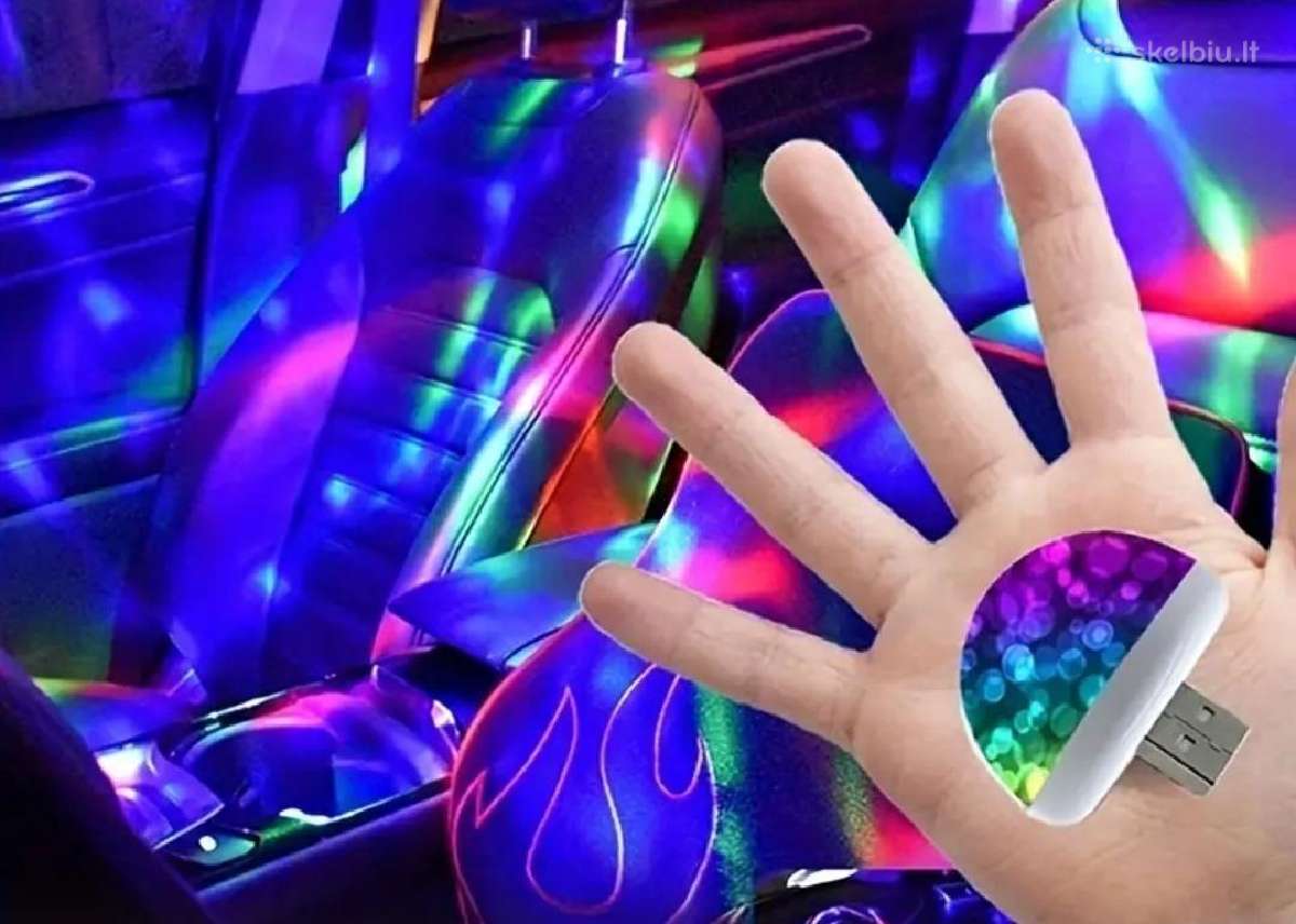 Usb magiškas šviestuvas