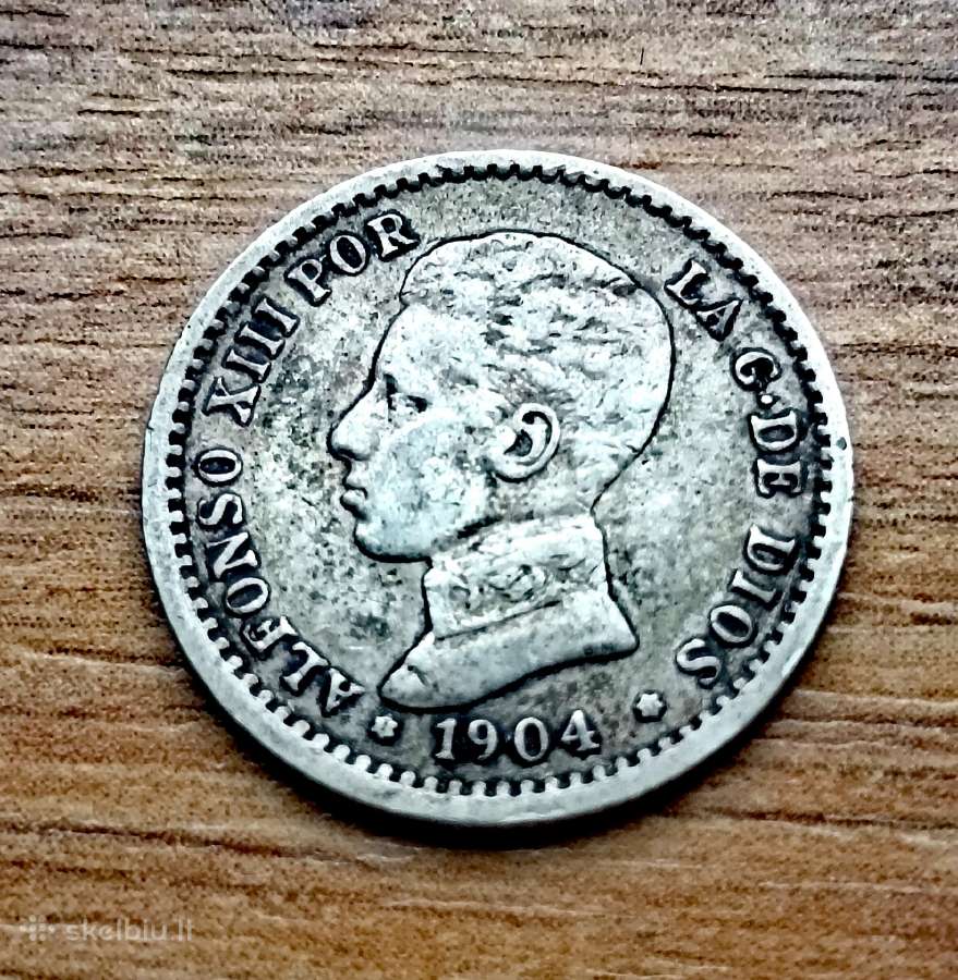 Ispanijos Karalystės 50 sentimų - nuotraukos Nr. 2