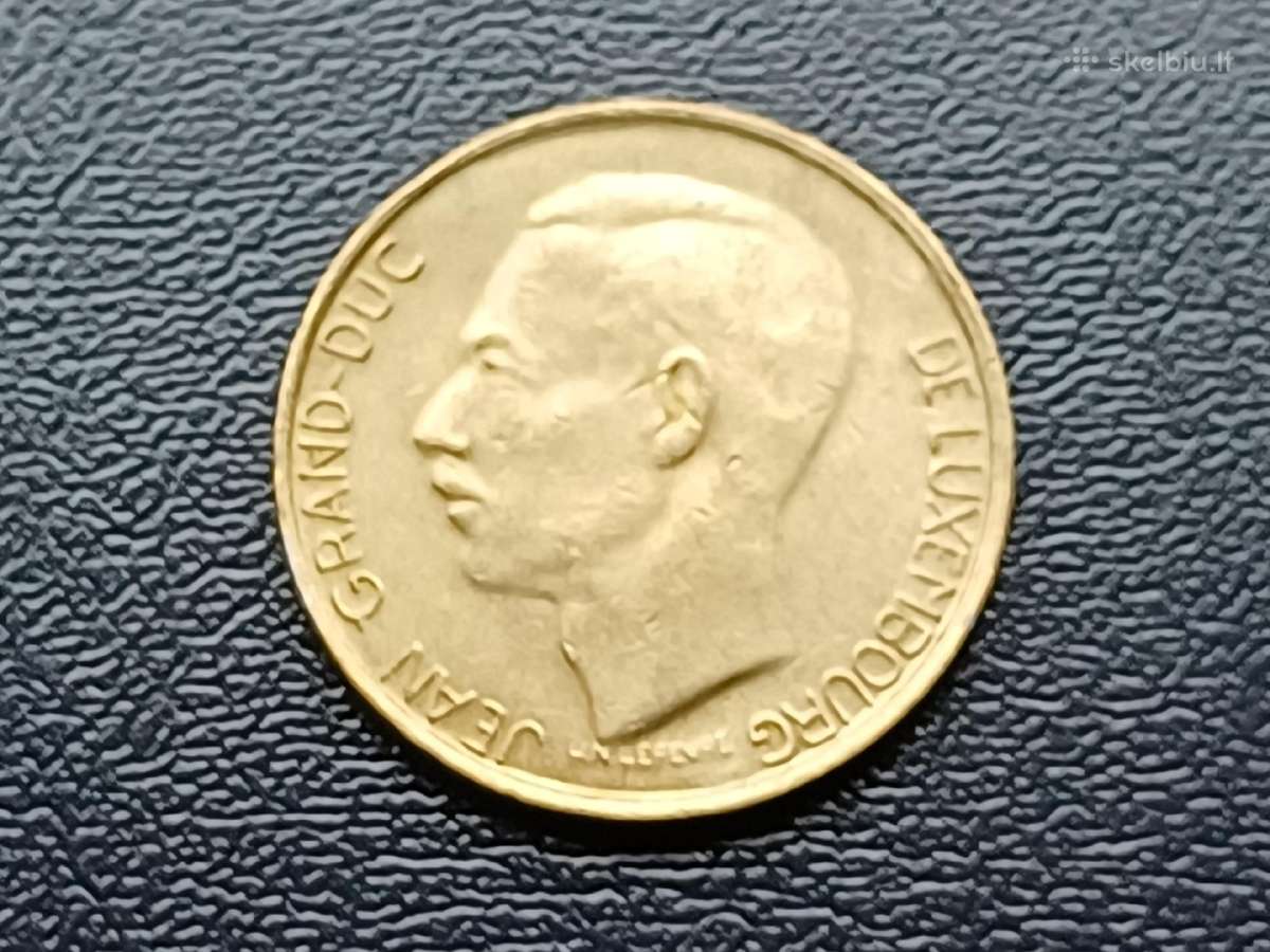 5 frankai 1989m. Liuksemburgas - nuotraukos Nr. 2