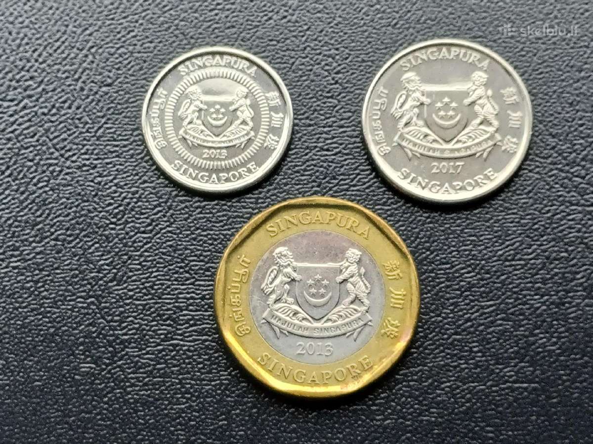 Singapūras monetos - nuotraukos Nr. 2