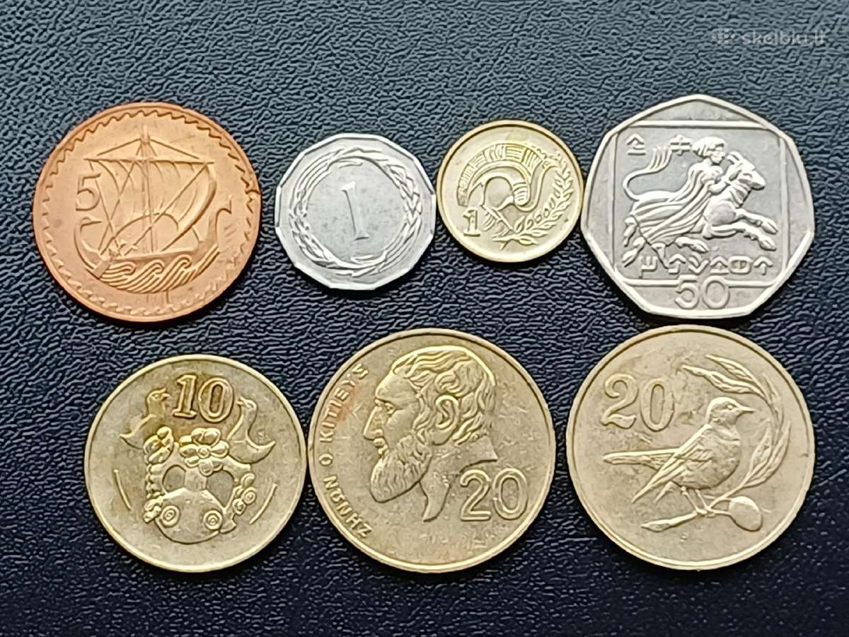 Kipras monetos