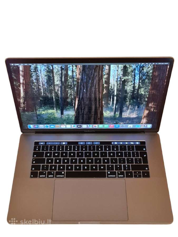 MacBook Pro 15 TB 2019 6-core Intel i7 16gb/512gb - nuotraukos Nr. 3