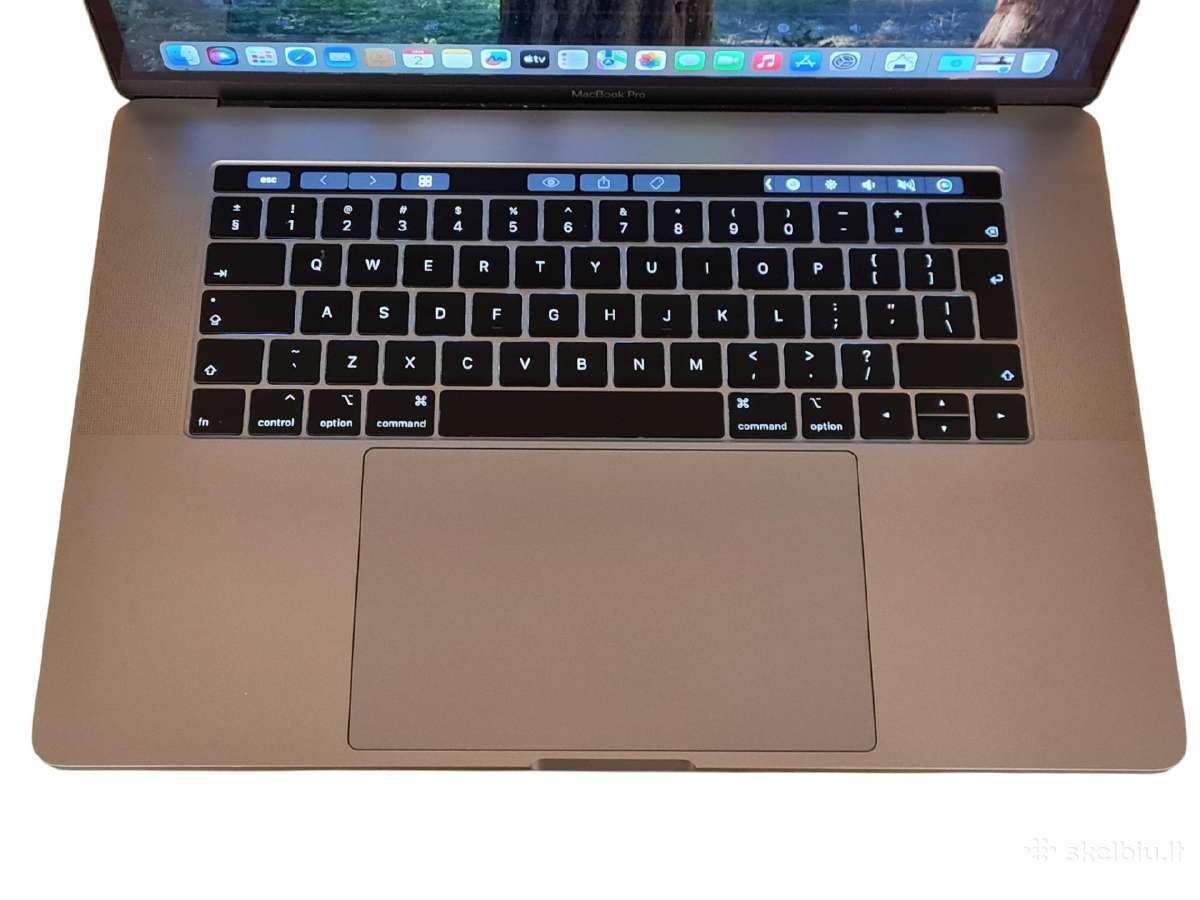MacBook Pro 15 TB 2019 6-core Intel i7 16gb/512gb - nuotraukos Nr. 4