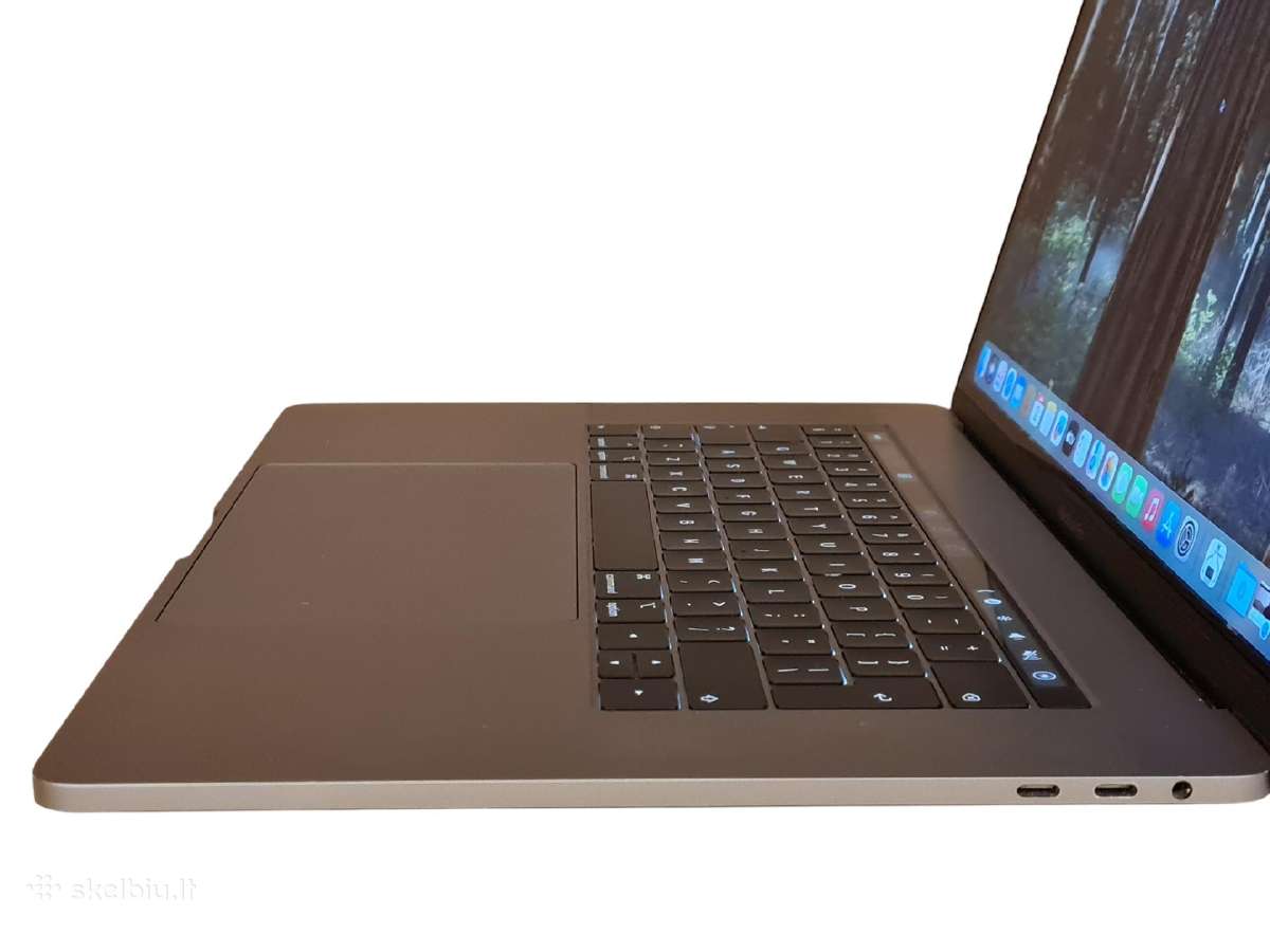MacBook Pro 15 TB 2019 6-core Intel i7 16gb/512gb - nuotraukos Nr. 8