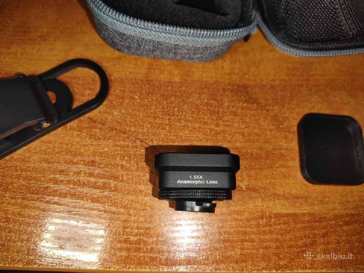 17mm telefonams lindzė 1.55x anamorphic lens - nuotraukos Nr. 3