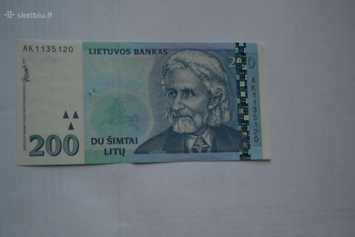 200 Litu 1997 m.ak