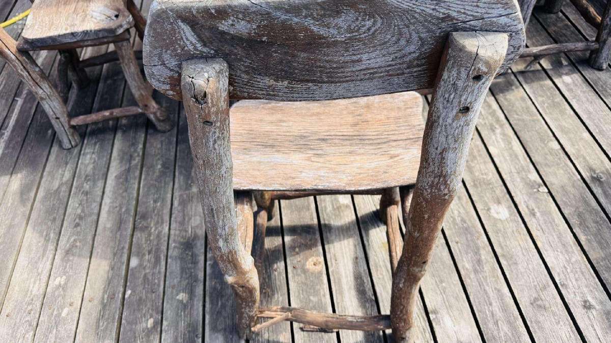 Ąžuoliniai lauko baldai - nuotraukos Nr. 6