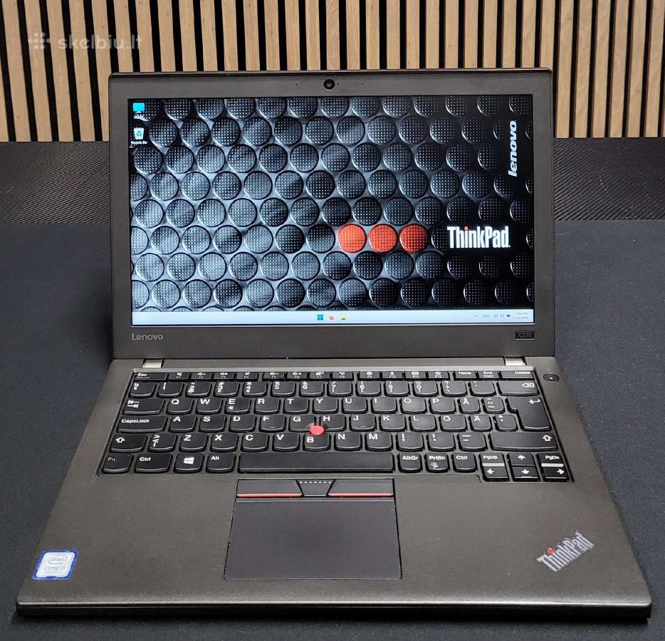 Lenovo X270/ i5 7200/ 8 GB/ 256 SSD/ Fhd /Dvi bat.