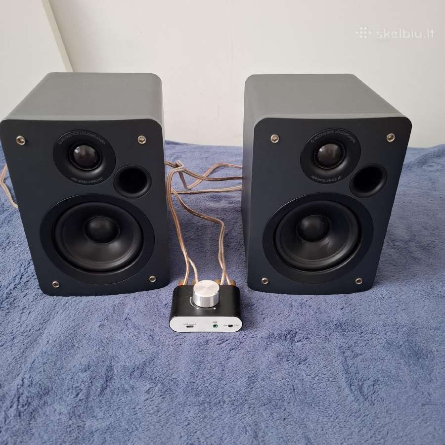 Puikiai grojantis audio komplektas