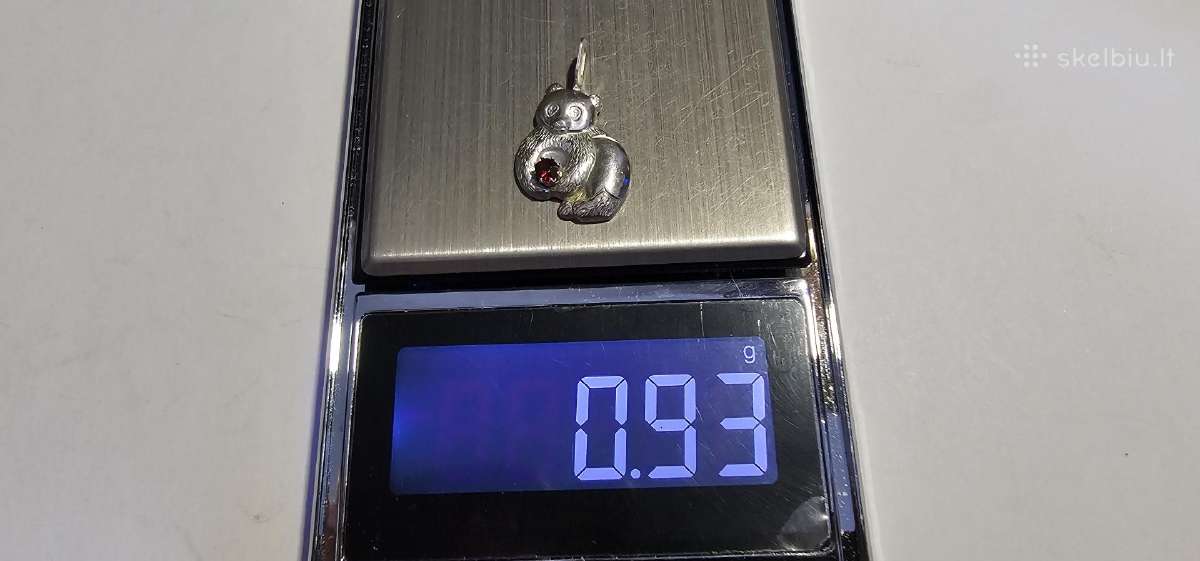 Panda Sidabrinis pakabukas 925 - nuotraukos Nr. 2