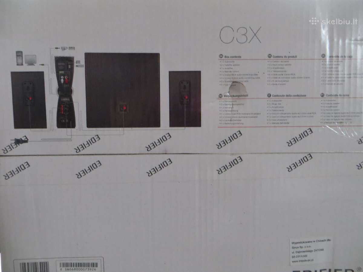 Edifier multimedia C3x, 65w - nuotraukos Nr. 3