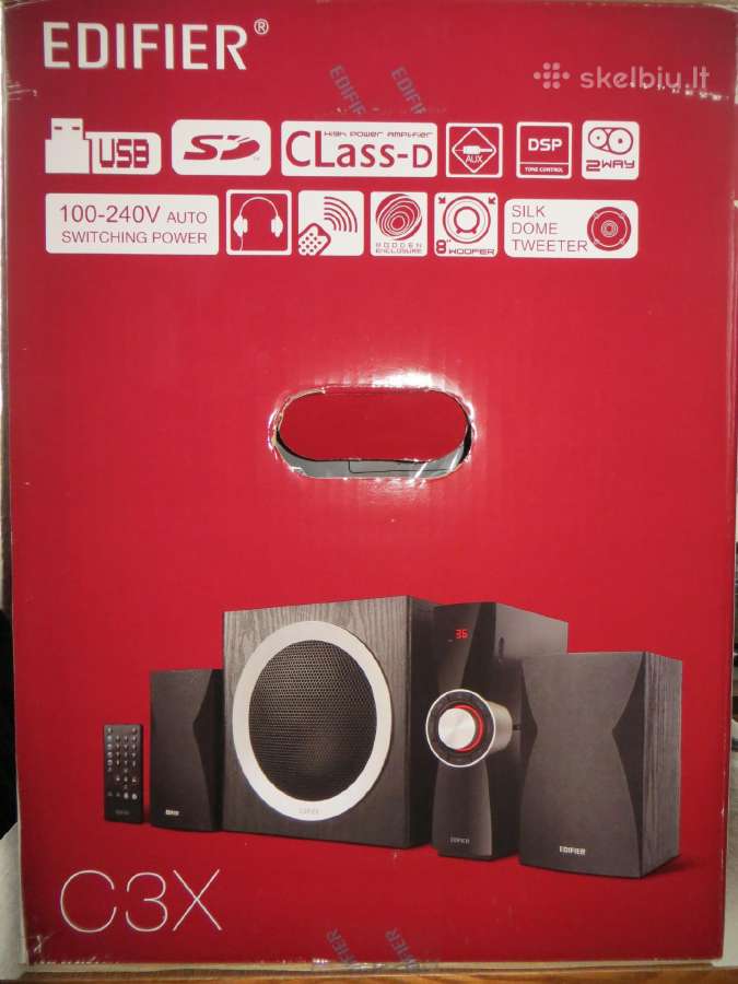 Edifier multimedia C3x, 65w - nuotraukos Nr. 4