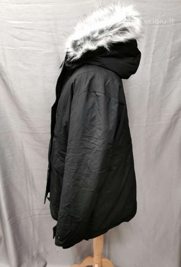 Žieminė striukė paltas parka su kapišonu šilta - nuotraukos Nr. 3