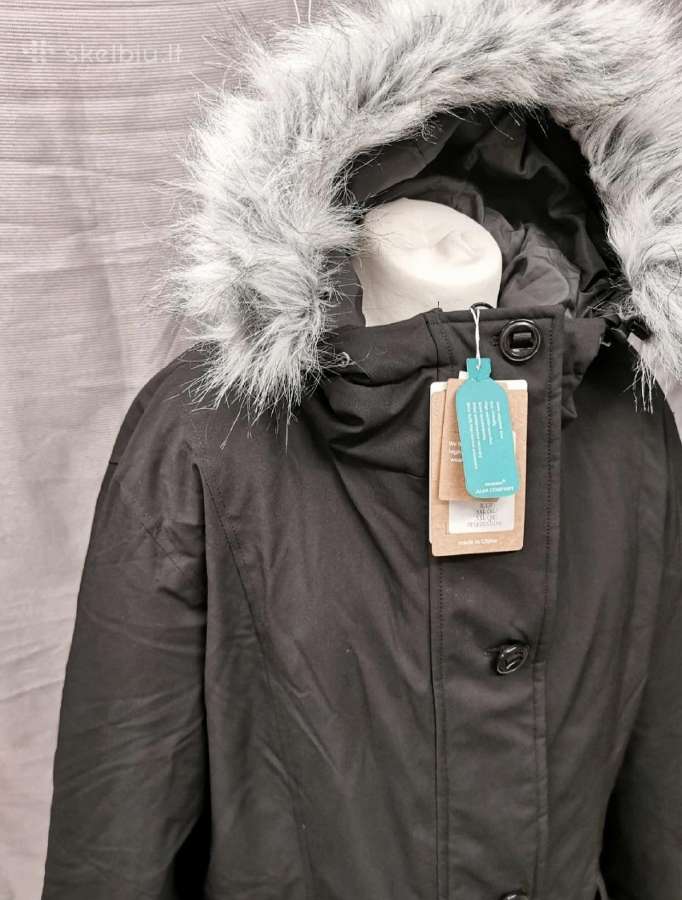 Žieminė striukė paltas parka su kapišonu šilta - nuotraukos Nr. 4